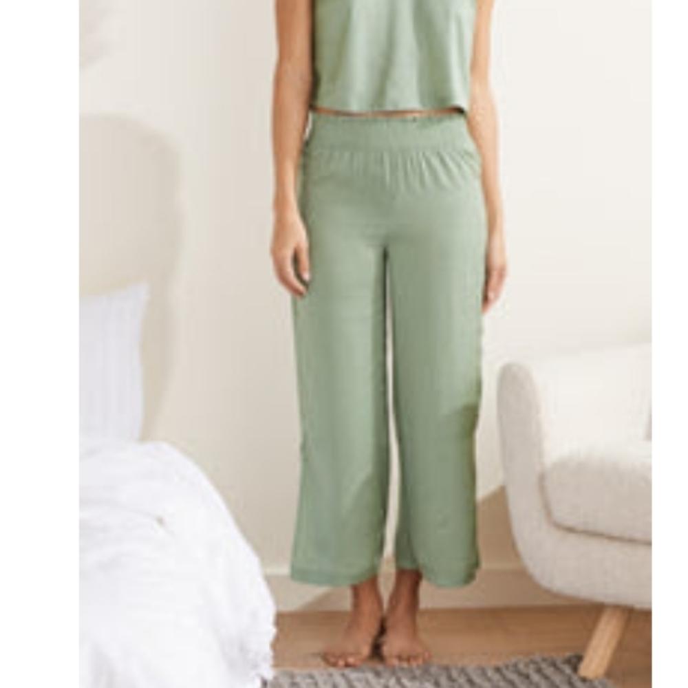 NWOT•UpWest Washable Satin Sleep Pants